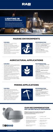 Hazardous Environment Lighting Infographic